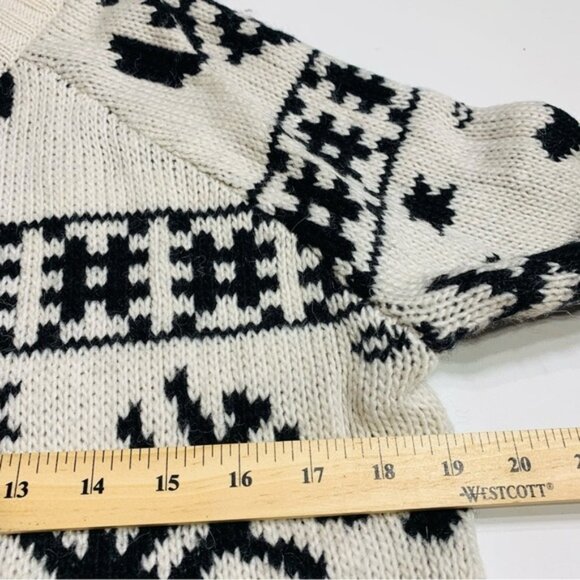 H&M S wool alpaca blend cottagecore sweater - Picture 6 of 7